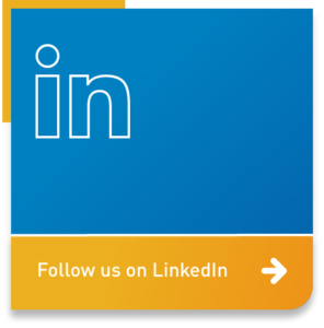 Button: follow us on LinkedIn